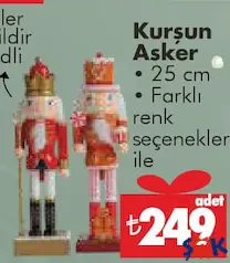 KURŞUN ASKER 25 CM fiyat ve kampanya bilgisi